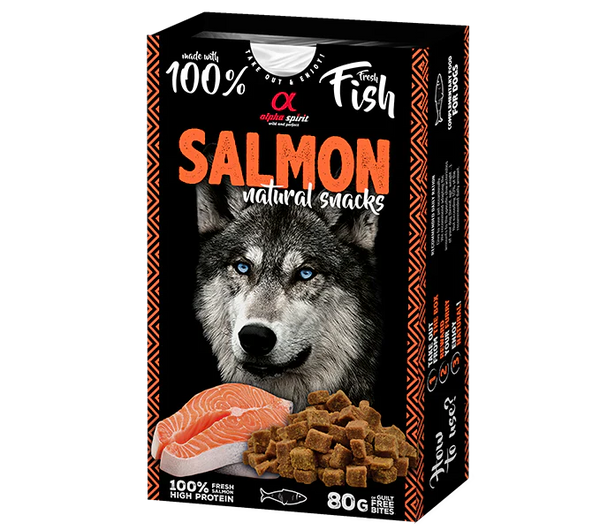 Natural Snack Alfa Spirit SALMON |Barf Canarias|