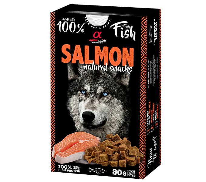 Natural Snack Alfa Spirit SALMON |Barf Canarias|