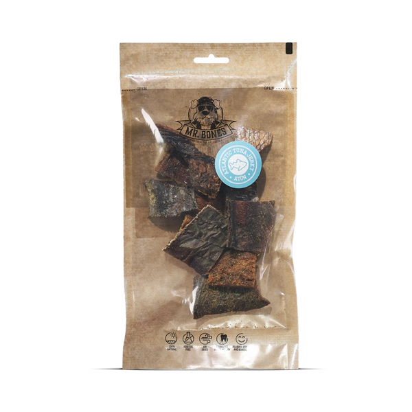 MR.BONES Cecina de Atún Atlántico para perros – Snack dental 100% Natural
