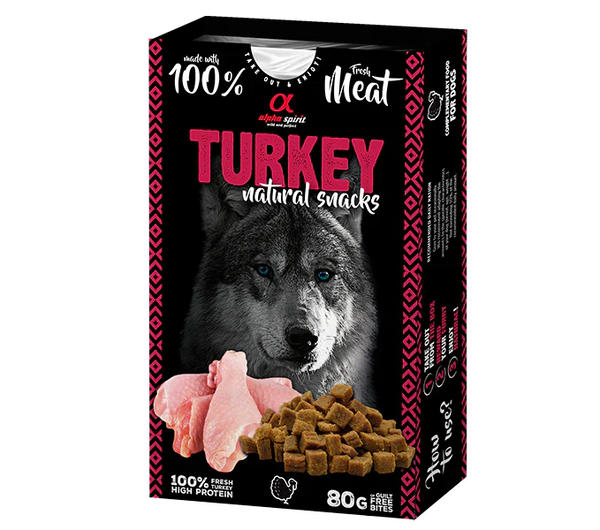 Natural Snack Alfa Spirit PAVO |Barf Canarias|