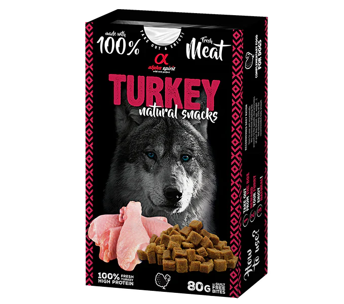 Natural Snack Alfa Spirit PAVO |Barf Canarias|