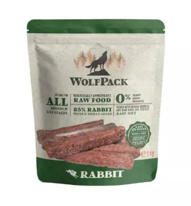 Barritas de conejo WOLFPACK BARF 1kg