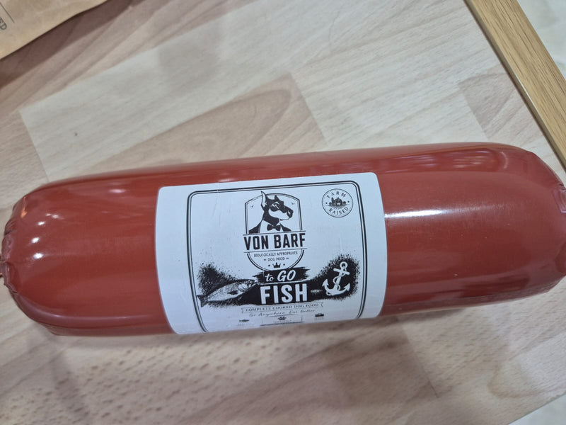 BARF2GO Pescado en comidas húmedas de perro