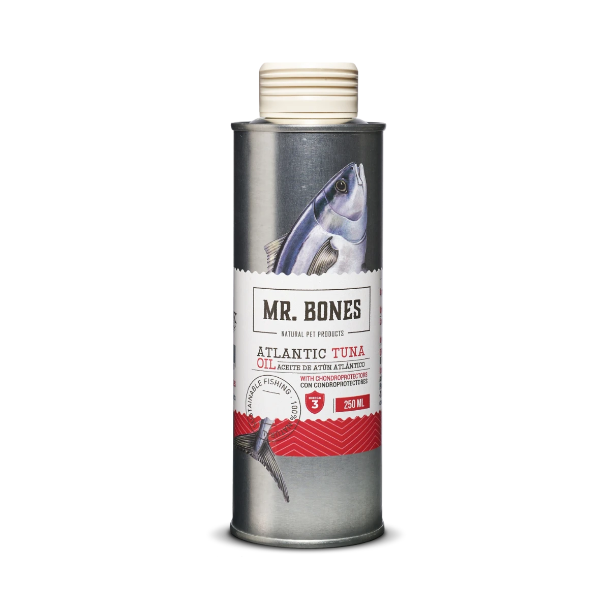 MR.BONES Aceite de Atún para perro y gatos– Con Condroprotectores 250ml