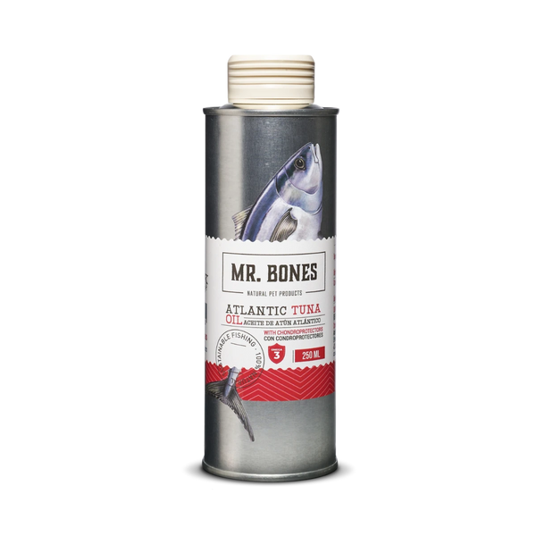 MR.BONES Aceite de Atún para perro y gatos– Con Condroprotectores 250ml