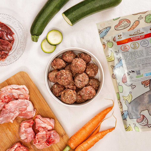 naturcanin albondigas de conejo 900gr |Barf Canarias|
