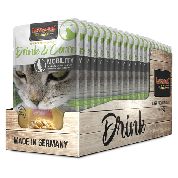 LEONARDO Drink de Pollo Mobility 40gr - Para Gatos