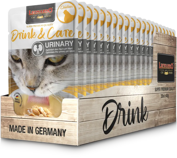 LEONARDO Drink de Pollo Urinary 40gr - Para Gatos