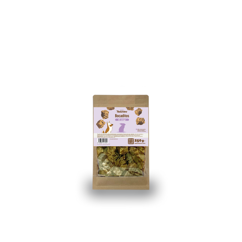 Naturextra Bacaditos de conejo  250gr
