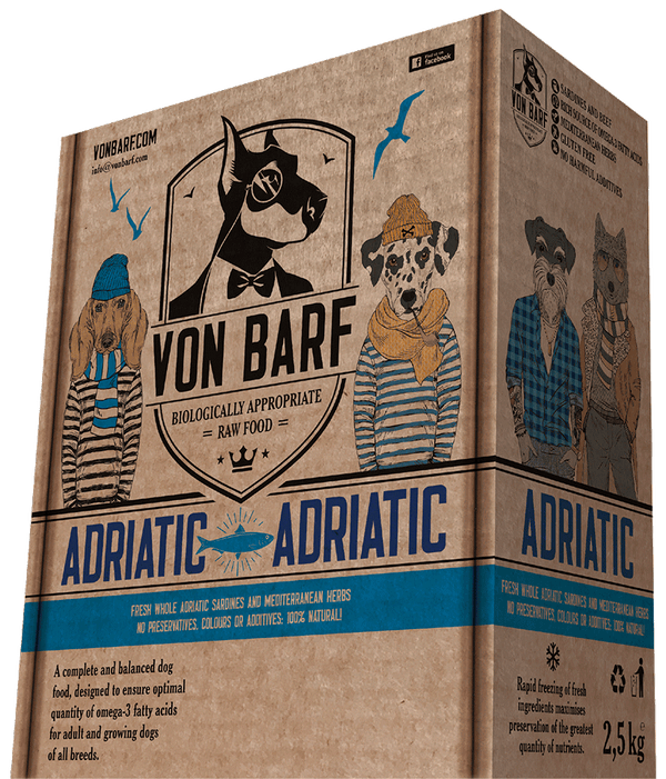 VON BARF De BARF Adriático 2.5KG