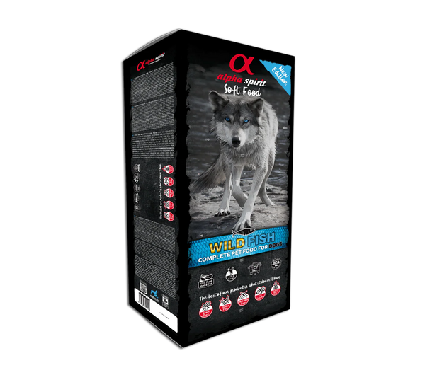 Alpha spirit Alimento Semi-Húmedo Wild Fish 9Kg