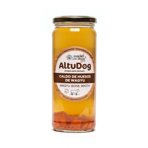AltuDog Caldo natural de huesos de wagyu 450ml |Barf Canarias|
