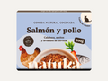 Natuka Menu COCINADO para gato de pollo y salmón 250Gr