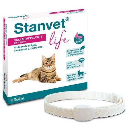 Stanvet Life COLLAR repelente para Gatos