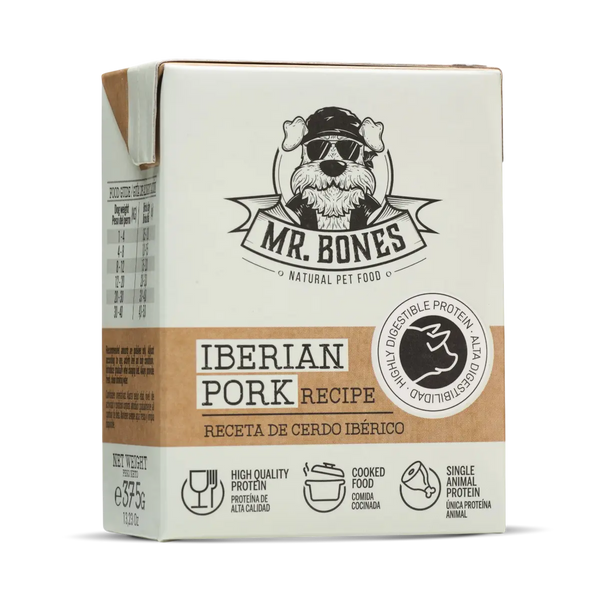 Mr Bones Comida Húmeda Cerdo Ibérico 375g