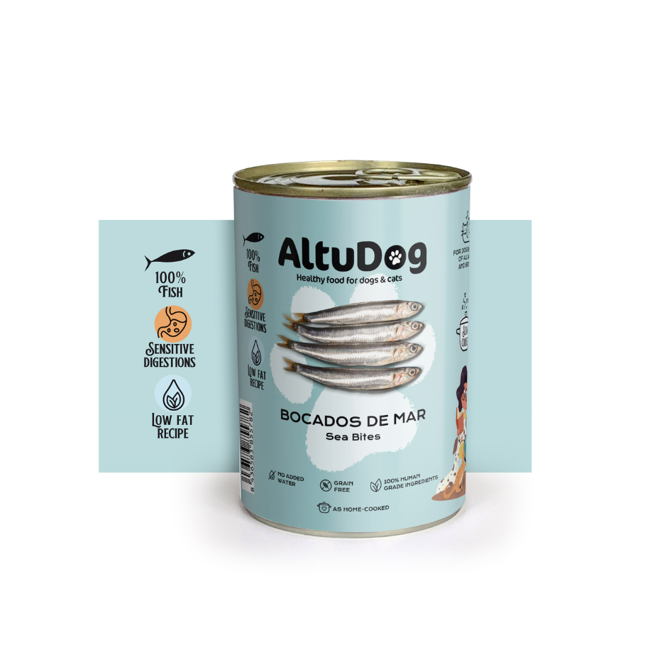 Altudog Bocados de Mar Para Perros y Gatos 400gr