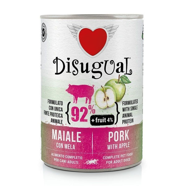 DISUGUAL Fruta Cerdo Manzana 400 Gr