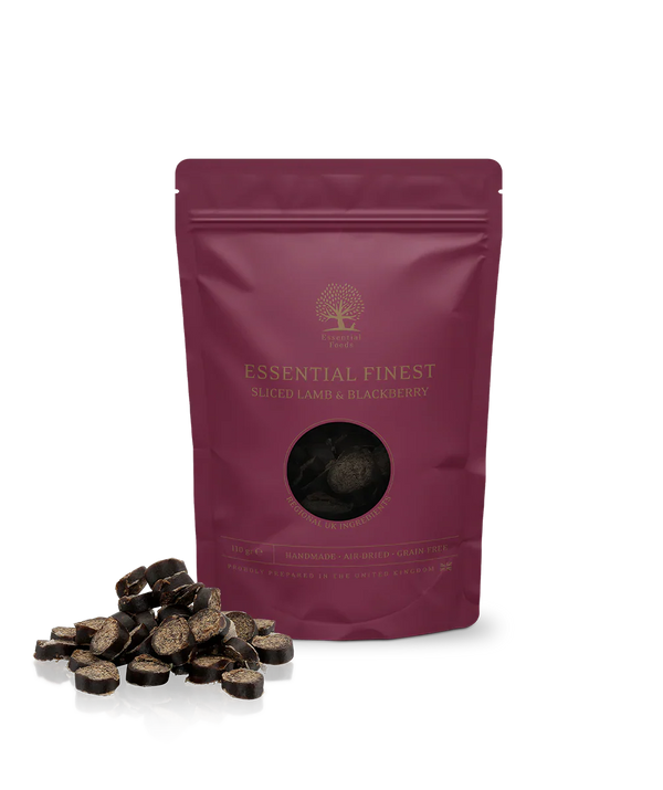 ESSENTIAL FINEST CORDERO Y MORAS 110GR |Barf Canarias|