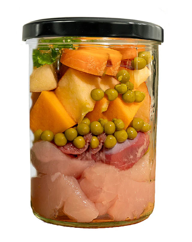 FIDELIS Comida cocinada en vaso 400gr Pollo  | Barf Canarias |