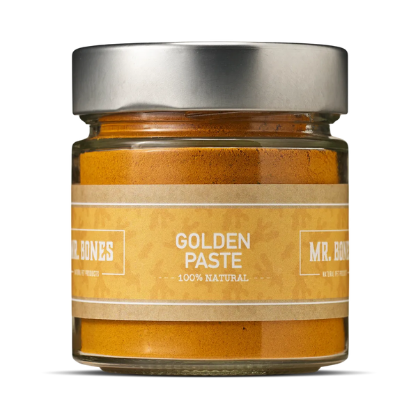 MR.BONES Golden Paste para perro y gato – Suplemento natural 100gr