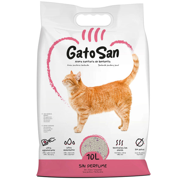 Gatosan Arena sanitaria de bentonita 10L