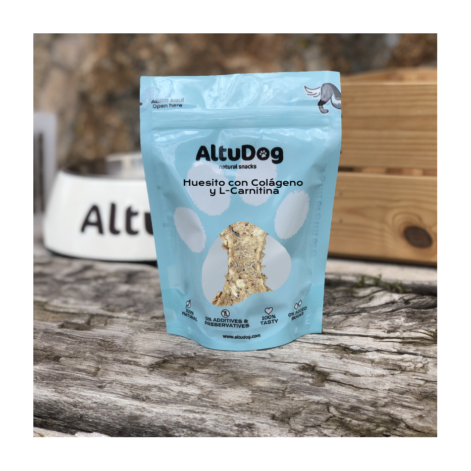 AltuDog Huesito con Colágeno y L-Carnitina para perros |Barf Canarias|