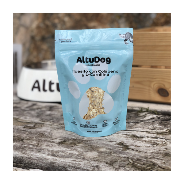 AltuDog Huesito con Colágeno y L-Carnitina para perros |Barf Canarias|
