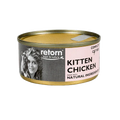 Retorn Lata gato  kitten pollo 80gr|Barf Canarias|