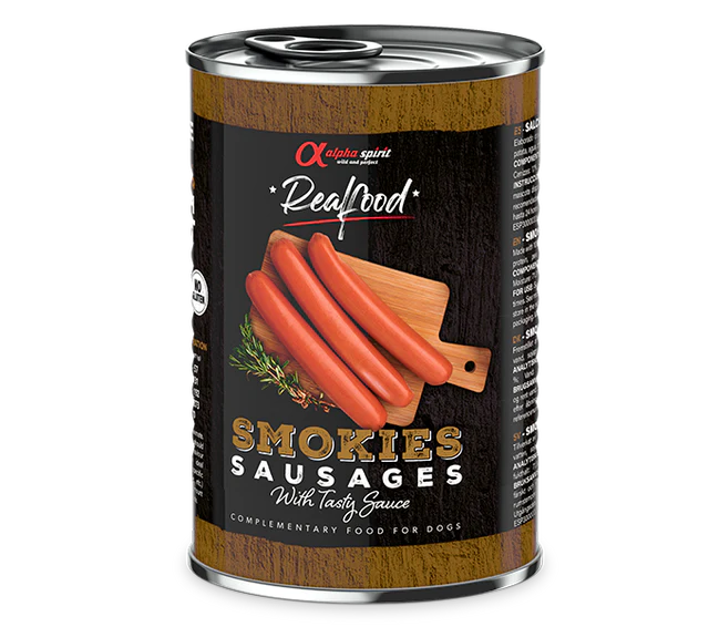 ALPHA SPIRIT Salchichas Smokies para Perros