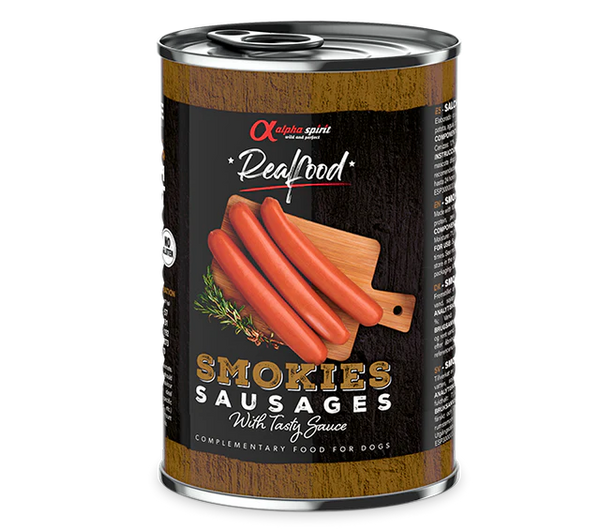 ALPHA SPIRIT Salchichas Smokies para Perros