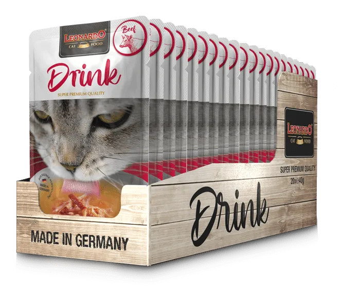 LEONARDO CAT FOOD Drink sopa de ternera Leonardo |Barf Canarias|