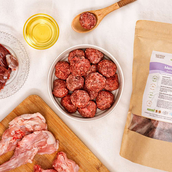 naturcanin Albóndigas de conejo para gato 900gr