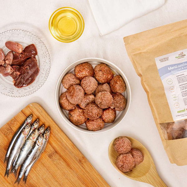 naturcanin Albóndigas de sardina y pavo para gato 900gr