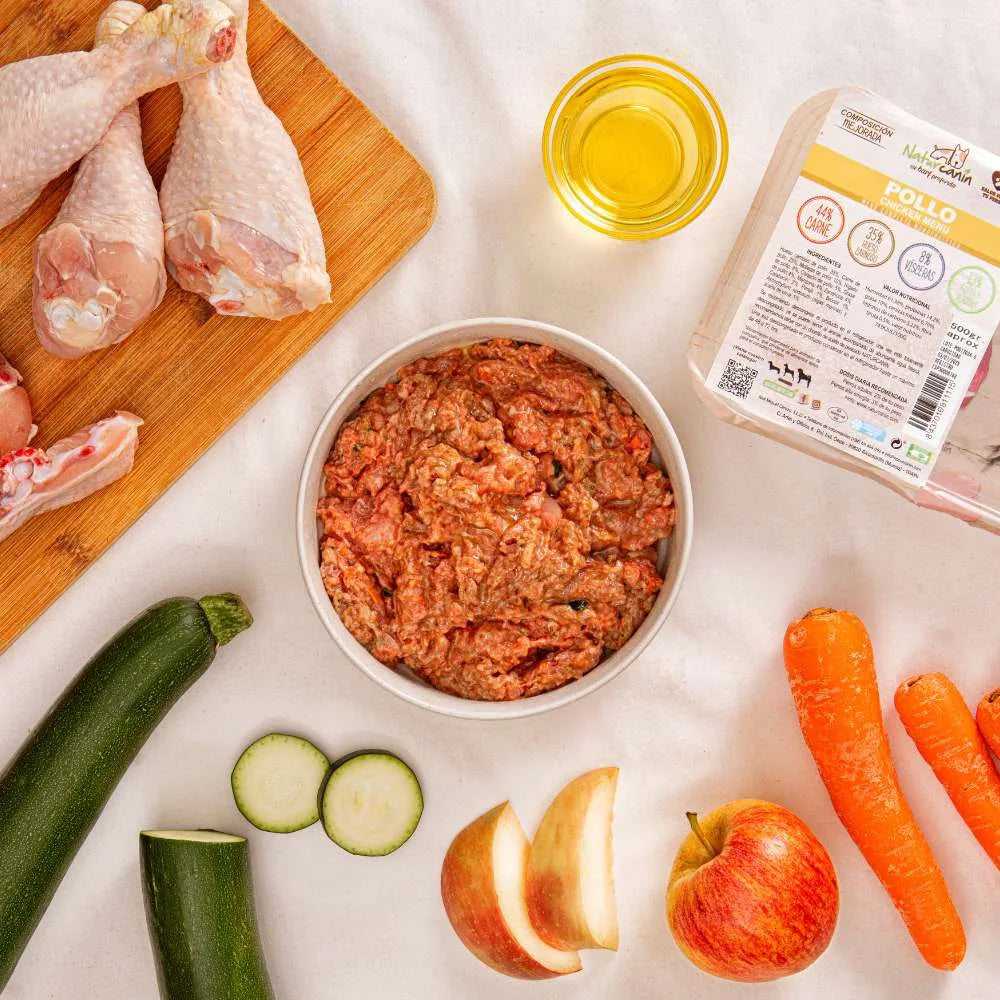 Naturcanin albondigas  Pollo 900gr |Barf Canarias|