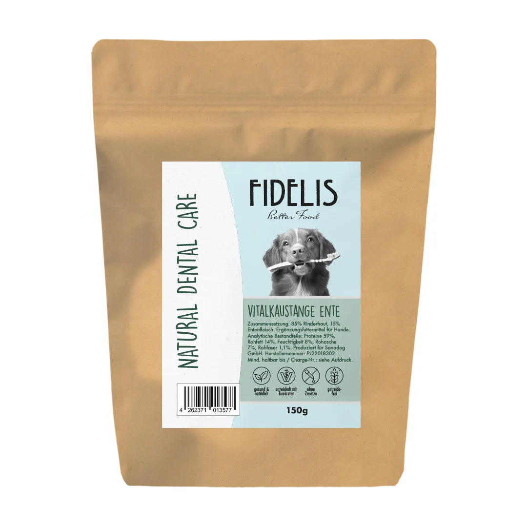 Fidelis Better Food stick masticables Vital con carne de res y pato  (150 g) |Barf Canarias|