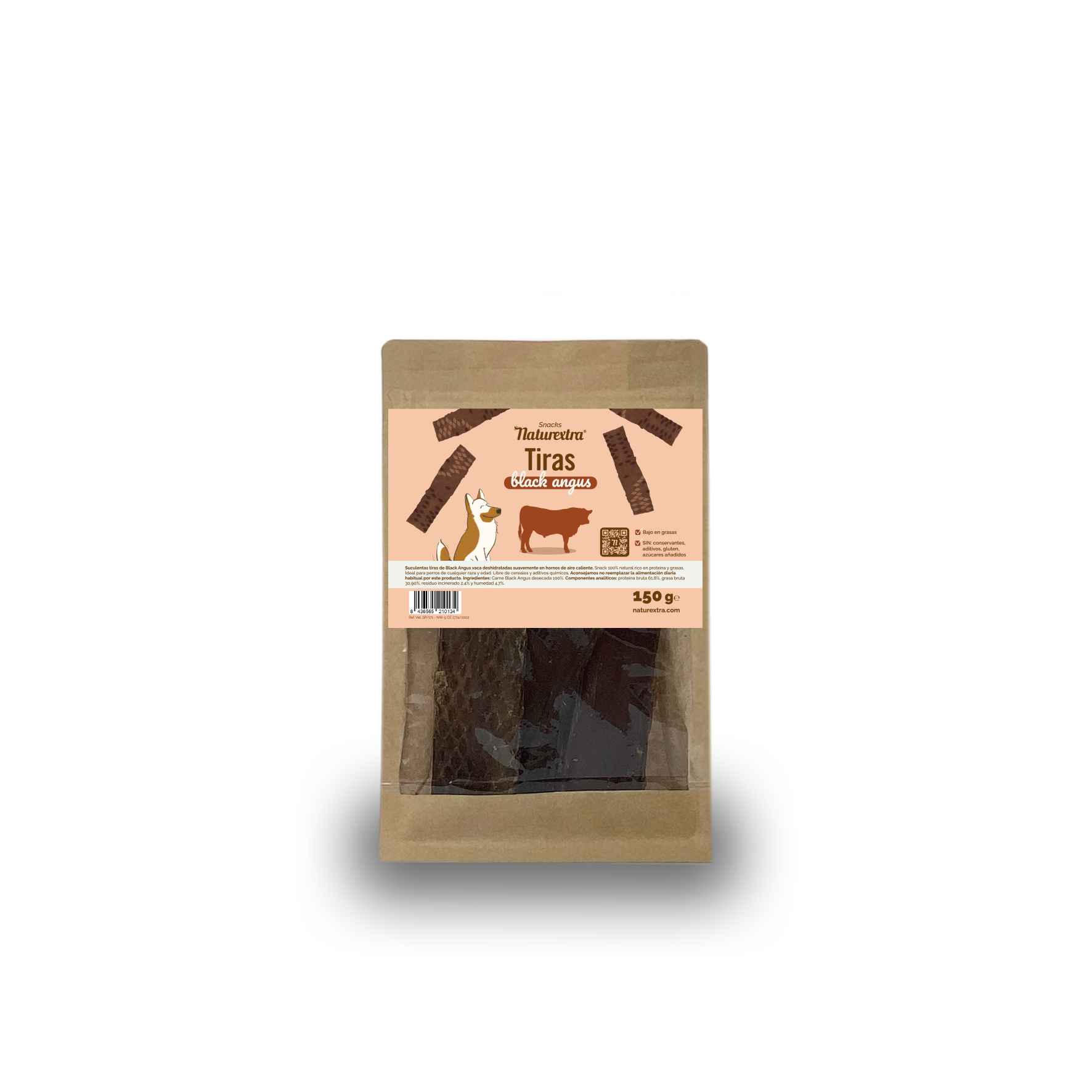 Naturextra Tiras de Carne Black Angus