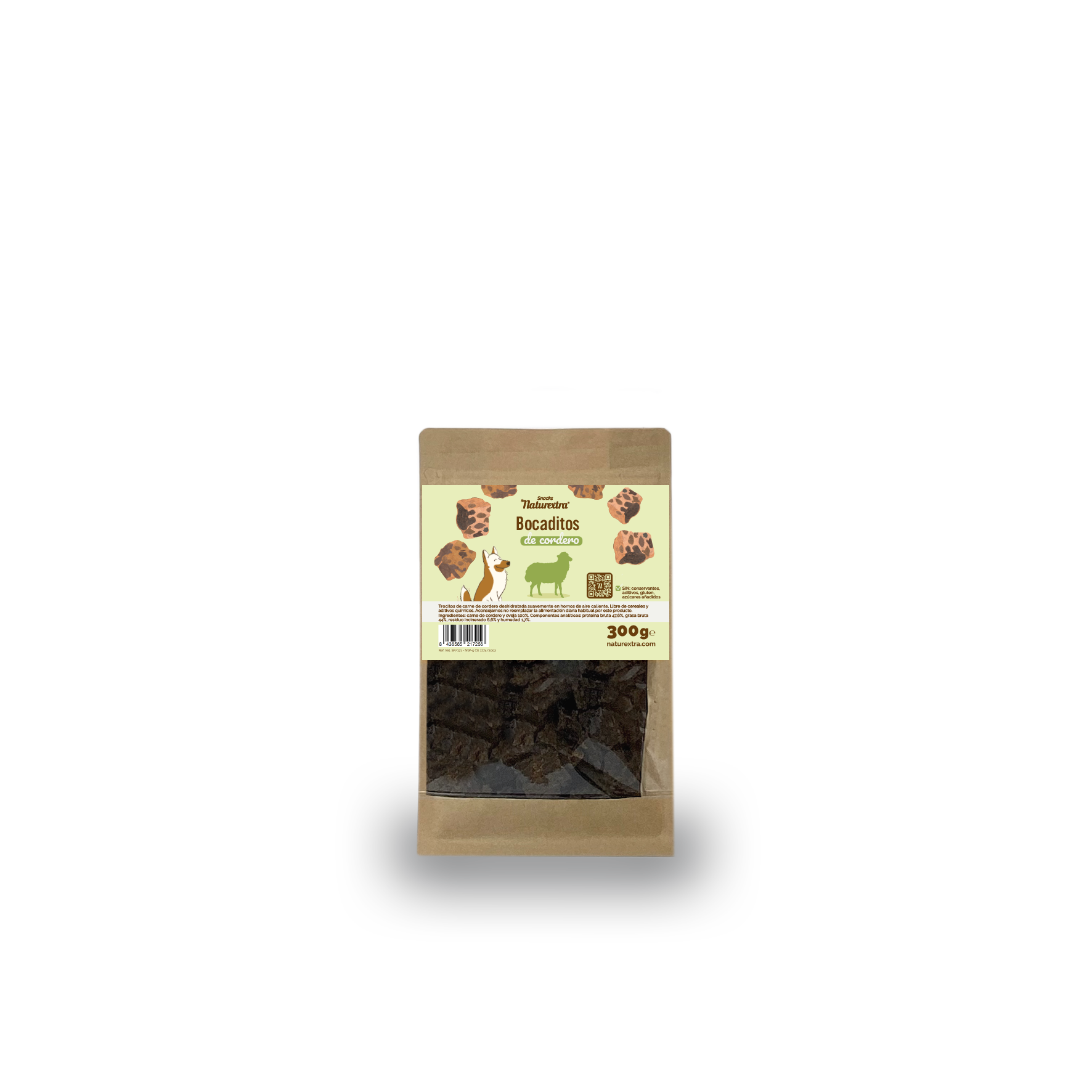 Naturextra Bocaditos de cordero 300gr