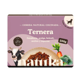 Natuka Menu COCINADO de ternera 500Gr