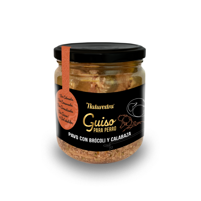 Guiso de Pavo con brocoli Naturextra |Barf Canarias|