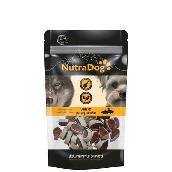 Nutradog Sushi de pato y bacalao 50gr