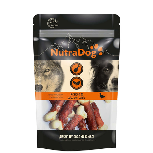 NutraDog Huesitos de calcio y pato 100gr