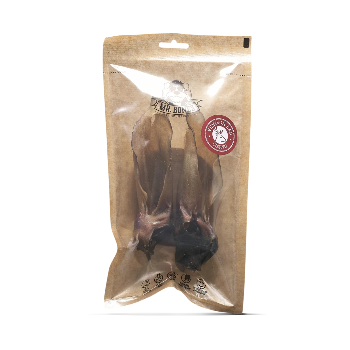 MR.BONES Oreja de ciervo – Snack Dental Natural