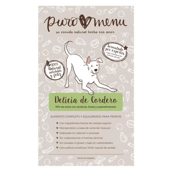 Puro menu Bandeja Delicia de Cordero 1kg