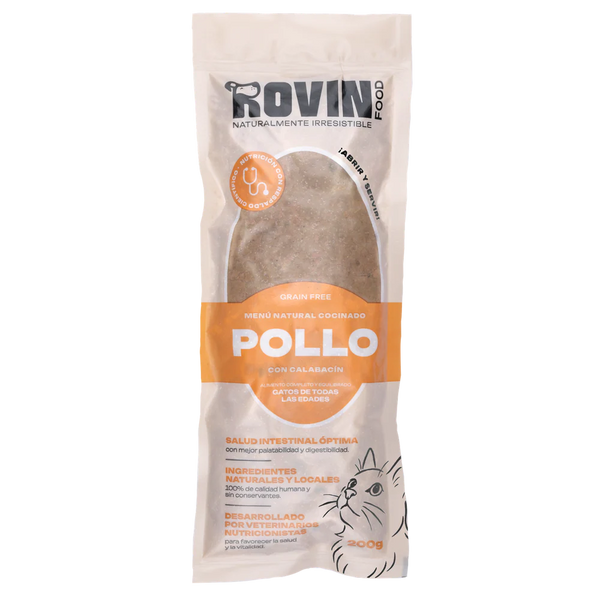Rovin Food Menu Pollo - Para Gatos