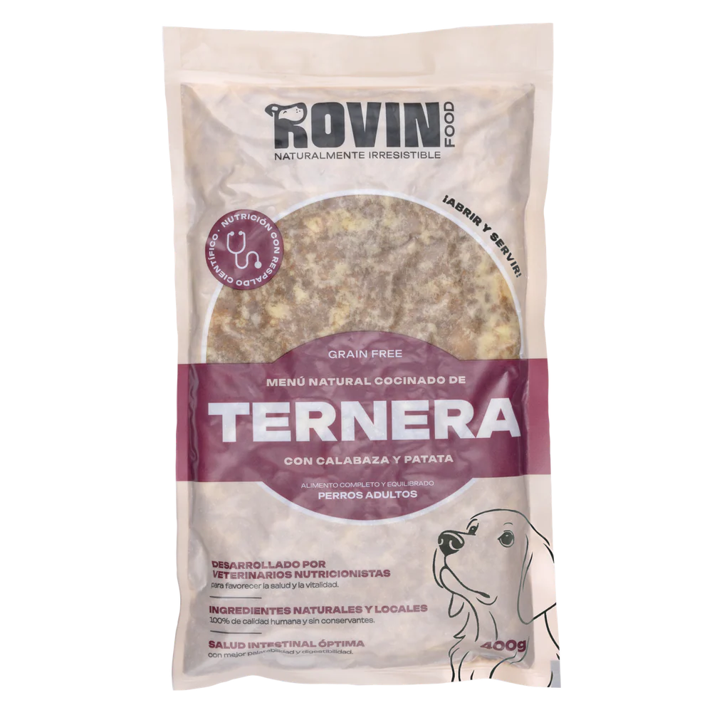 Rovin Food Menu Ternera - Perros
