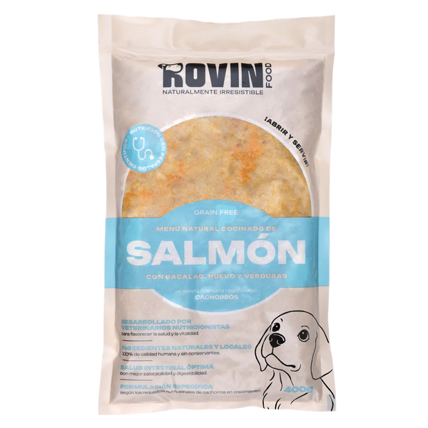 Rovin Food Menu Salmon - Cachorros