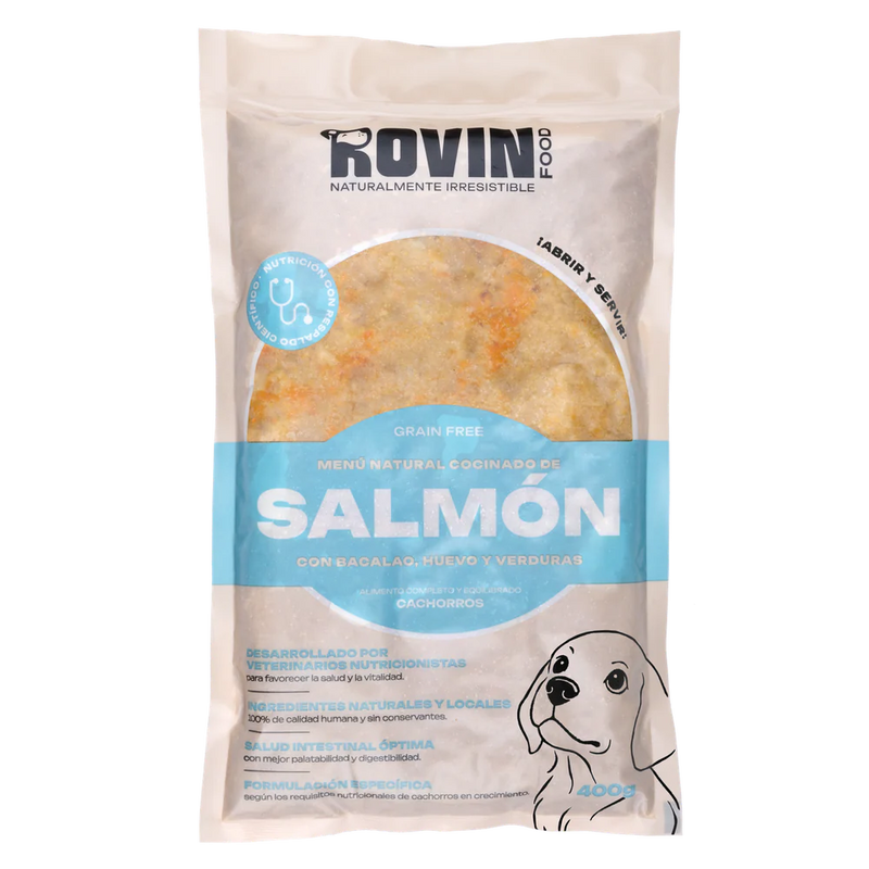 Rovin Food Menu Salmon - Cachorros
