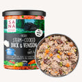 Cocinada en tarro Sana Pato y Venado, 400 gr