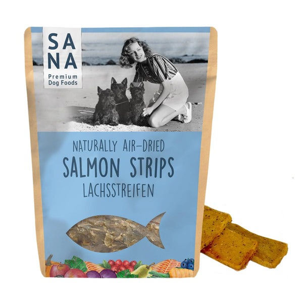 SANA DOG FOODS Tiras de salmón 100 g