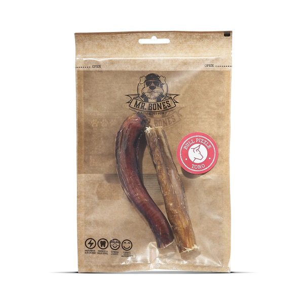 MR.BONES Nervio de toro para perros – Snack dental 100% Natural